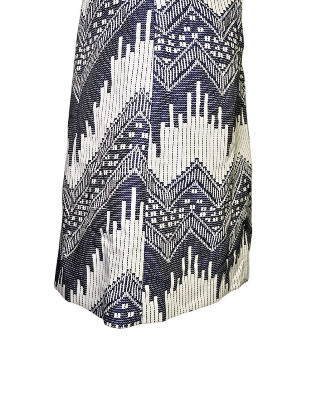 Hutch Navy Blue & White
Geometric Button-Front Mini Dress - Picture 6 of 16